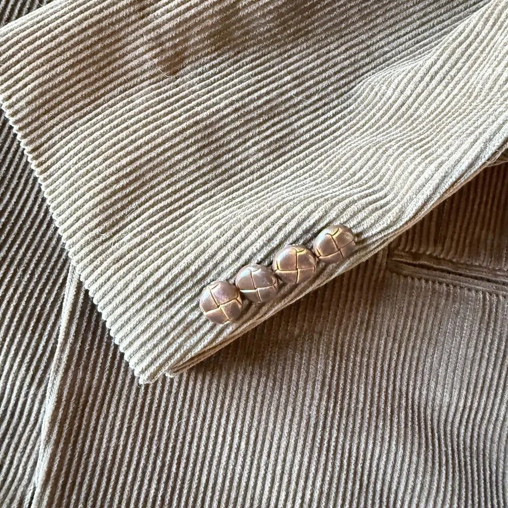 Lauren Ralph Lauren Mens Corduroy Sports Jacket Blazer Schoolboy Elbow Patch 42R